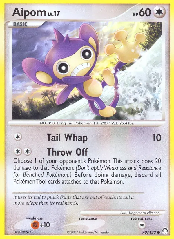 Aipom 70/123 Tesouros Misteriosos