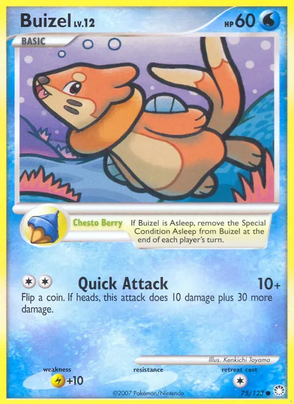 Buizel 75/123 Tesouros Misteriosos