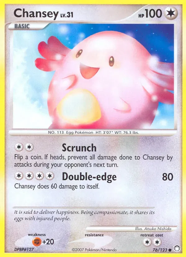 Chansey 76/123 Tesouros Misteriosos