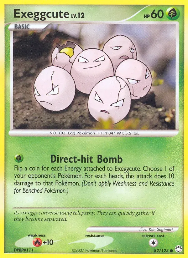 Exeggcute 82/123 Tesouros Misteriosos