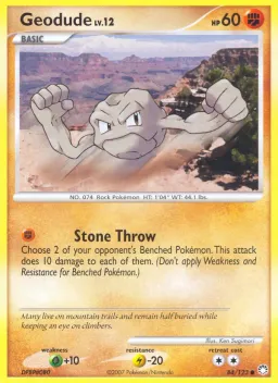 Geodude 84 Tesouros Misteriosos