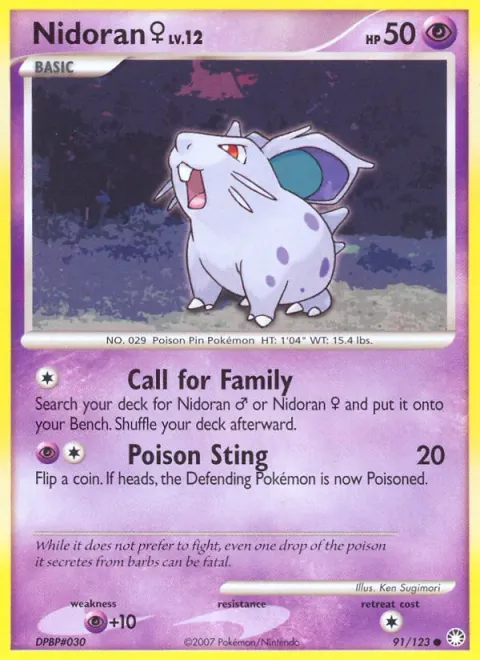 Nidoran♀ 91/123