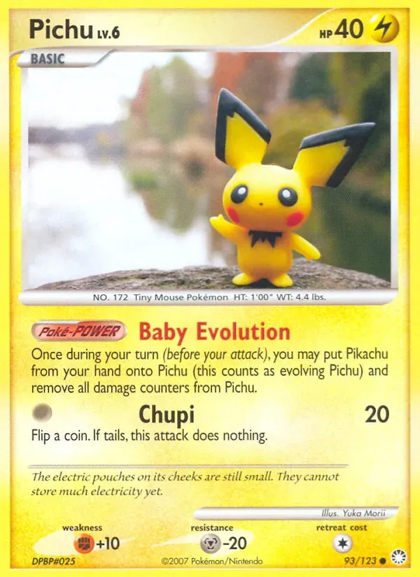 Pichu 93/123 Tesouros Misteriosos