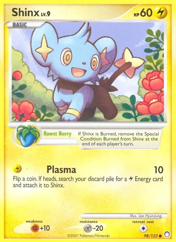 Shinx 98/123 Tesouros Misteriosos