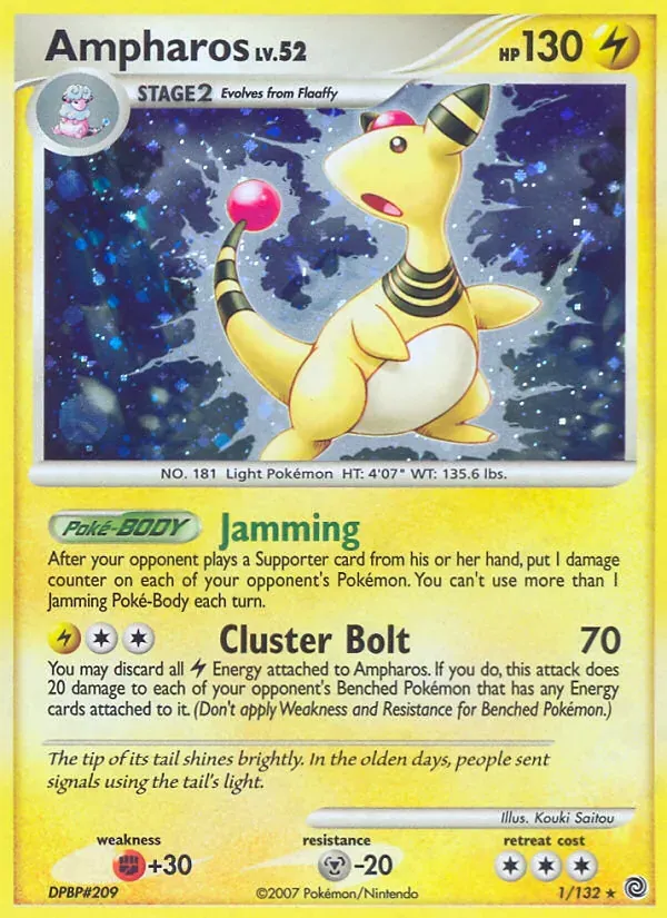 Ampharos 1/132 Maravilhas Secretas
