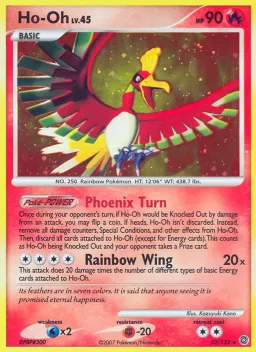 Ho-Oh 10 Maravilhas Secretas