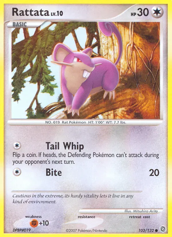 Rattata 103/132 Maravilhas Secretas