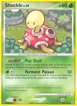 Shuckle 109 Maravilhas Secretas
