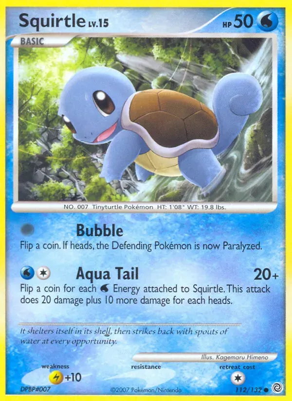 Squirtle 112/132 Maravilhas Secretas