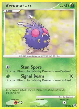 Venonat 116 Maravilhas Secretas