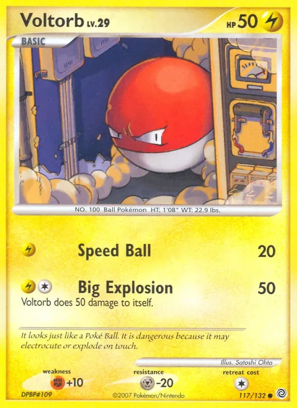 Voltorb 117/132 Maravilhas Secretas