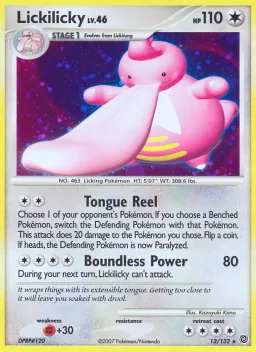 Lickilicky 12 Maravilhas Secretas