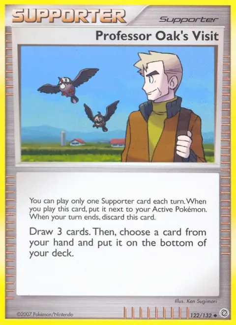Professor Oak's Visit 122/132