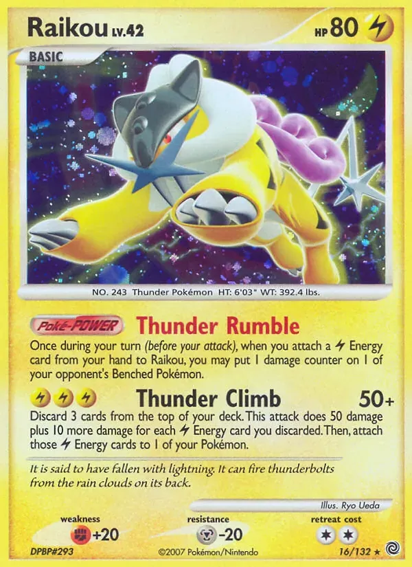 Raikou 16/132 Maravilhas Secretas