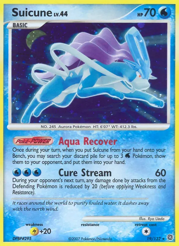 Suicune 19/132 Maravilhas Secretas