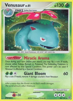 Venusaur 20 Maravilhas Secretas