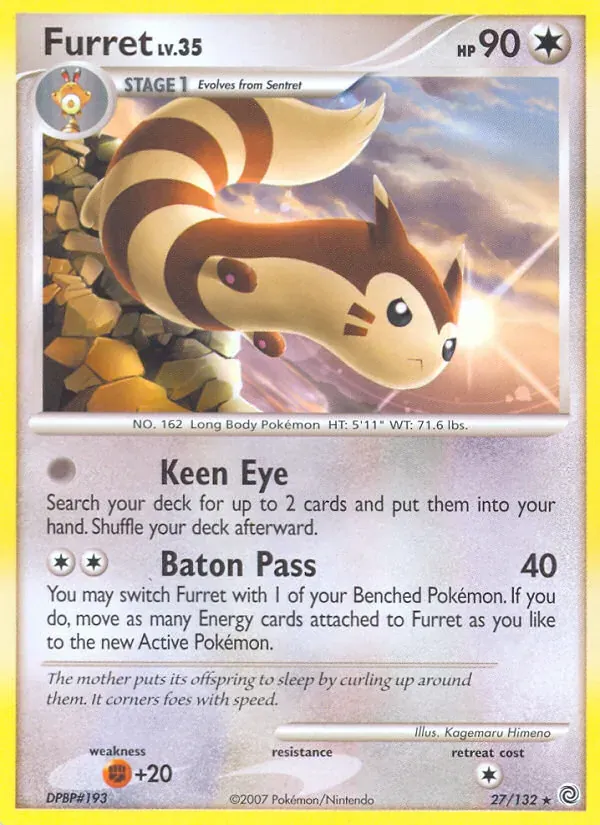 Furret 27/132 Maravilhas Secretas