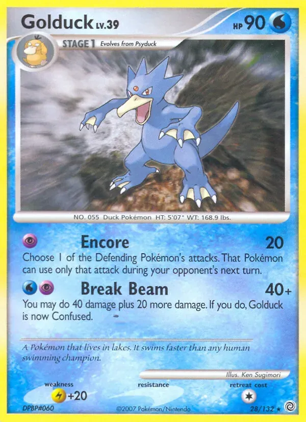 Golduck 28/132 Maravilhas Secretas