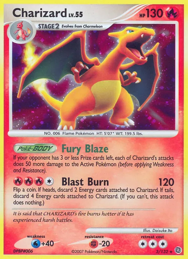 Charizard 3/132 Maravilhas Secretas