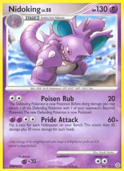 Nidoking 34 Maravilhas Secretas