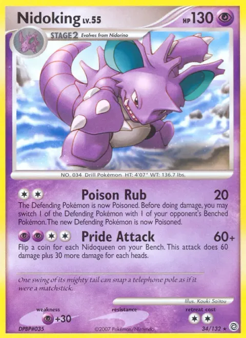 Nidoking 34/132