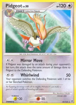 Pidgeot 35 Maravilhas Secretas