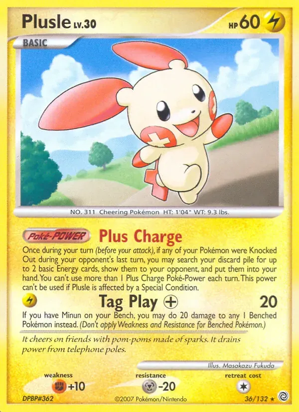 Plusle 36/132 Maravilhas Secretas