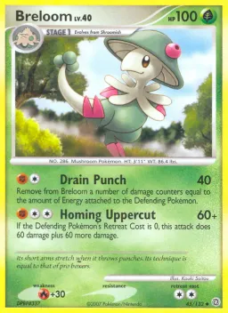 Breloom 45 Maravilhas Secretas