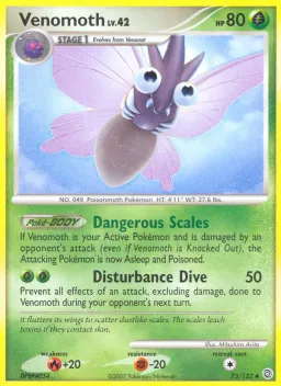 Venomoth 73 Maravilhas Secretas
