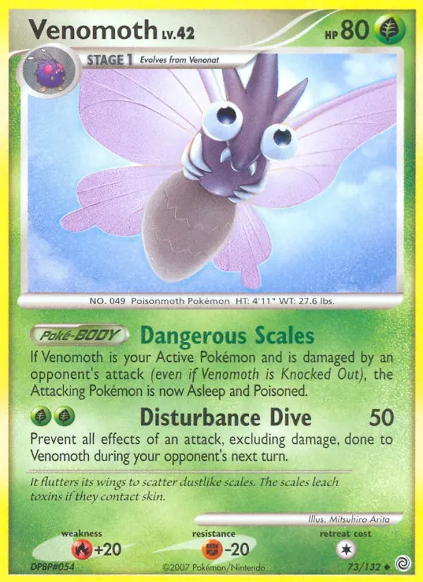 Venomoth 73/132 Maravilhas Secretas
