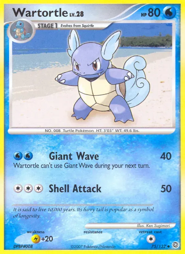 Wartortle 75/132 Maravilhas Secretas