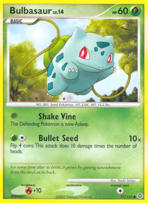 Bulbasaur 77/132 Maravilhas Secretas