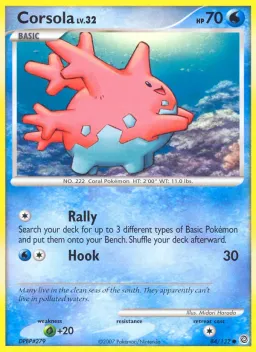 Corsola 84 Maravilhas Secretas