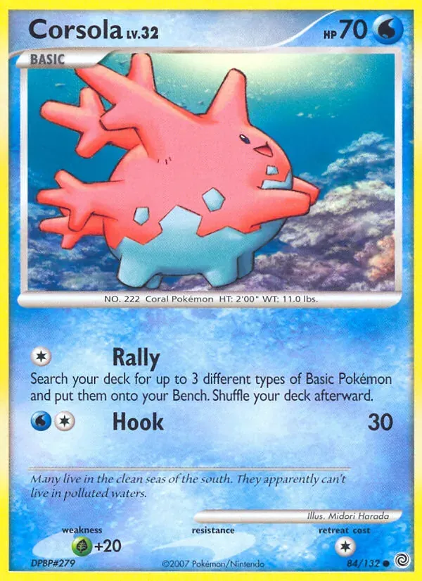 Corsola 84/132 Maravilhas Secretas