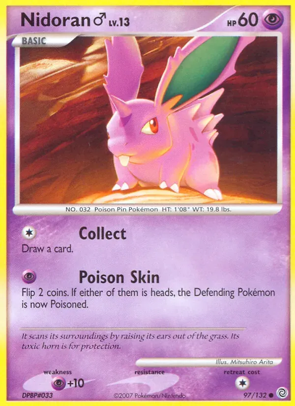 Nidoran♂ 97/132 Maravilhas Secretas