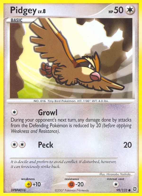 Pidgey 99/132 Maravilhas Secretas
