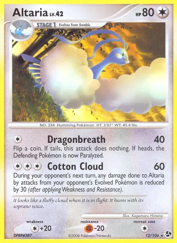 Altaria 12/106 Great Encounters