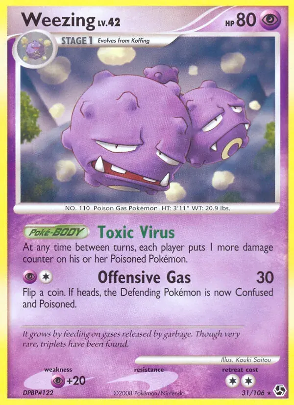 Weezing 31/106 Great Encounters