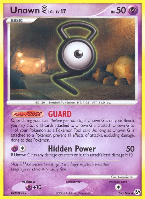 Unown G 57/106 Great Encounters