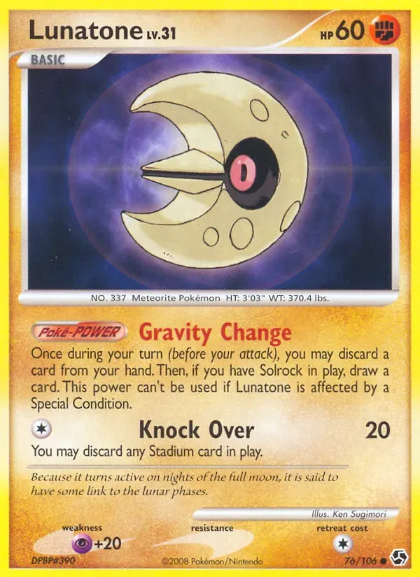 Lunatone 76/106 Great Encounters