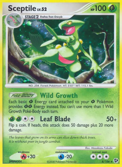 Sceptile 8/106