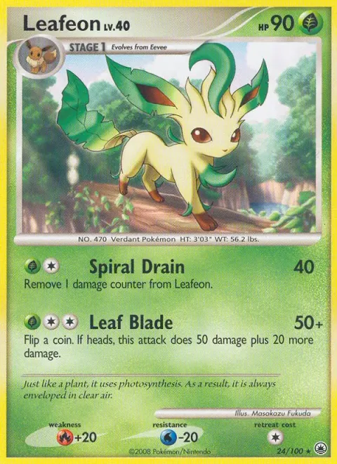 Leafeon 24/100