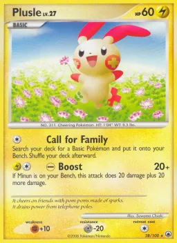 Plusle 28 Majestic Dawn