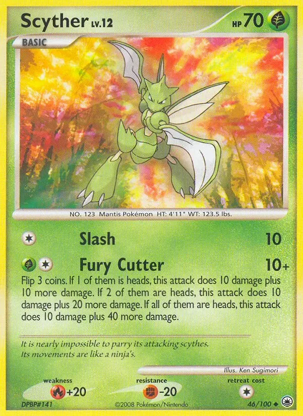 Scyther 46/100 Majestic Dawn