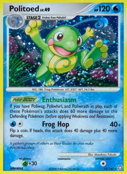 Politoed 12 Legends Awakened
