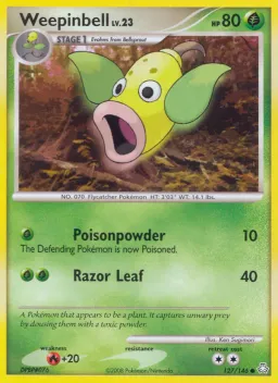 Weepinbell 127 Legends Awakened