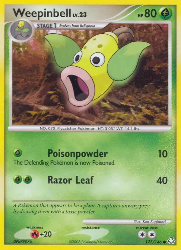Weepinbell 127/146 Legends Awakened