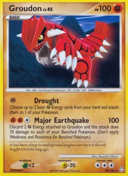 Groudon 29 Legends Awakened