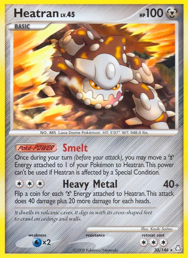 Heatran 30/146 Legends Awakened
