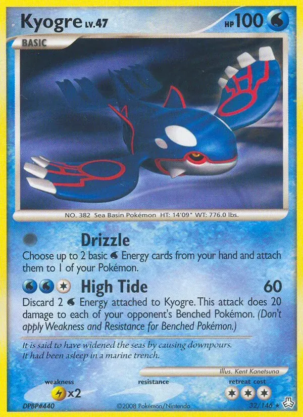Kyogre 32/146 Legends Awakened